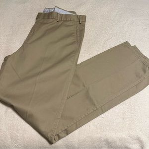 Peter Millar Men Khaki Casual Business Pants Size 38 Tall
